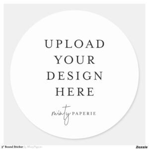 3" Round Sticker
