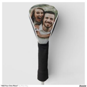 "Add Your Own Photo" Golf Head Cover