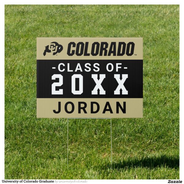 University of Colorado Graduate Sign