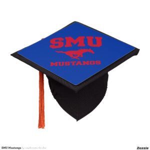 SMU Mustangs Graduation Cap Topper
