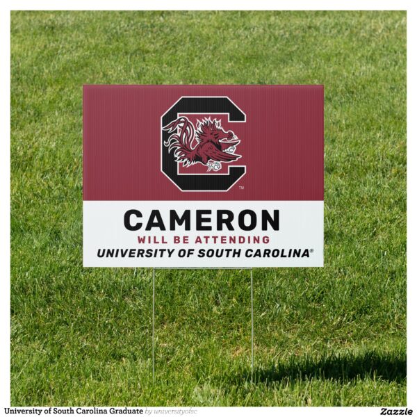 University of South Carolina Graduate Sign