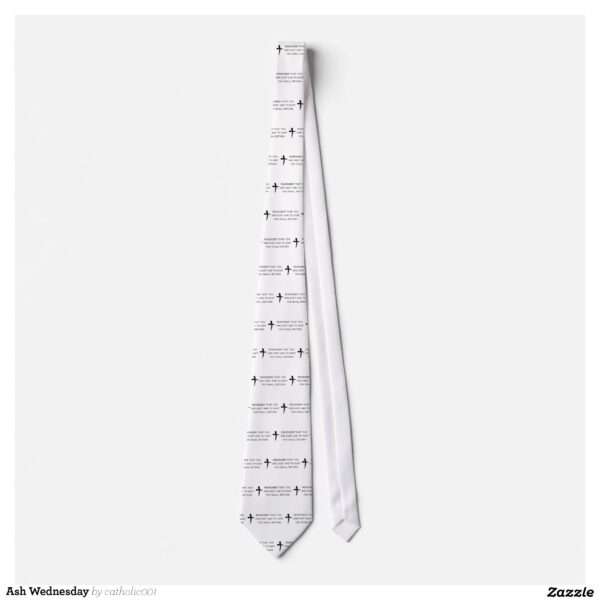 Ash Wednesday Tie