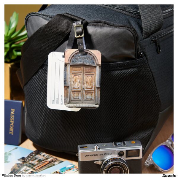 Vilnius Door Luggage Tag