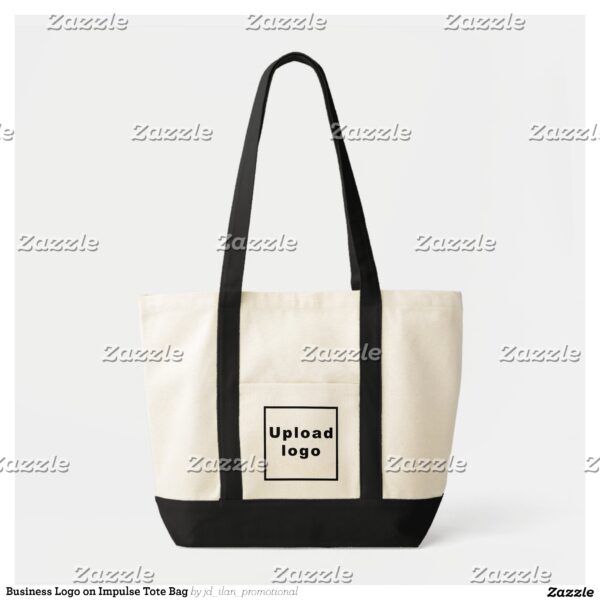 Business Logo on Impulse Tote Bag