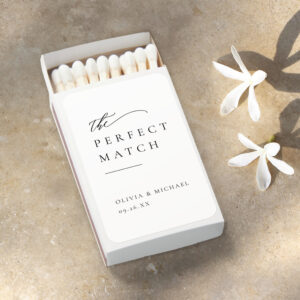 Simply Elegant The Perfect Match Modern Wedding