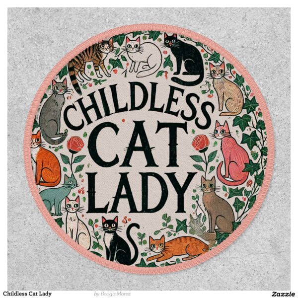 Childless Cat Lady Patch