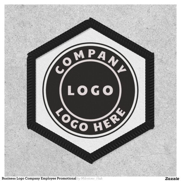 Business Logo Company Employee Promotional Patch