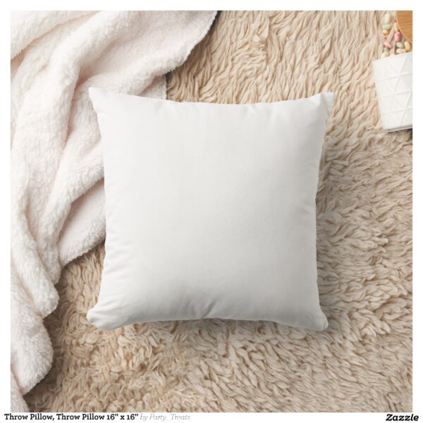 Throw Pillow, Throw Pillow 16" x 16"