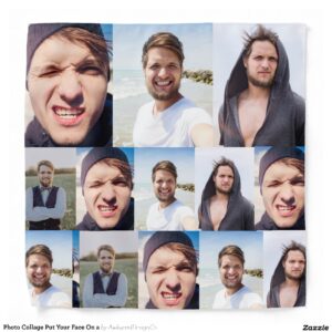 Photo Collage Put Your Face On a Bandana